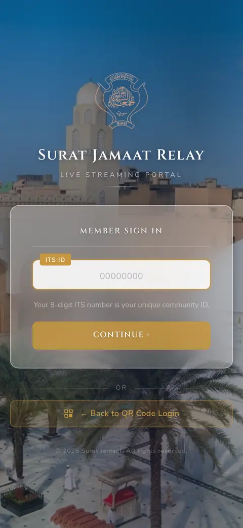 Relay System for Jamaat on a phone